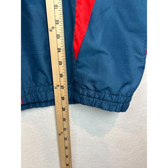 Vintage Antarctica Expedition H44 Full Zip Nylon Jacket Size L Navy Red - Picture 9 of 11